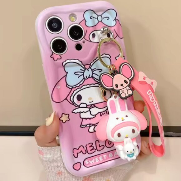 Sanrio Other - silcone phone case iphone 14 plusn my melody